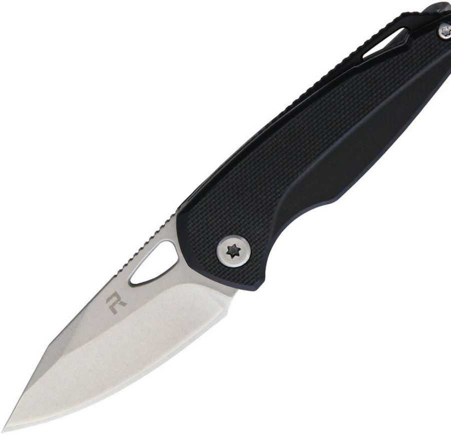 * Top Selling Rev005Blk Revo Vipera Linerlock Pocket Knife Black