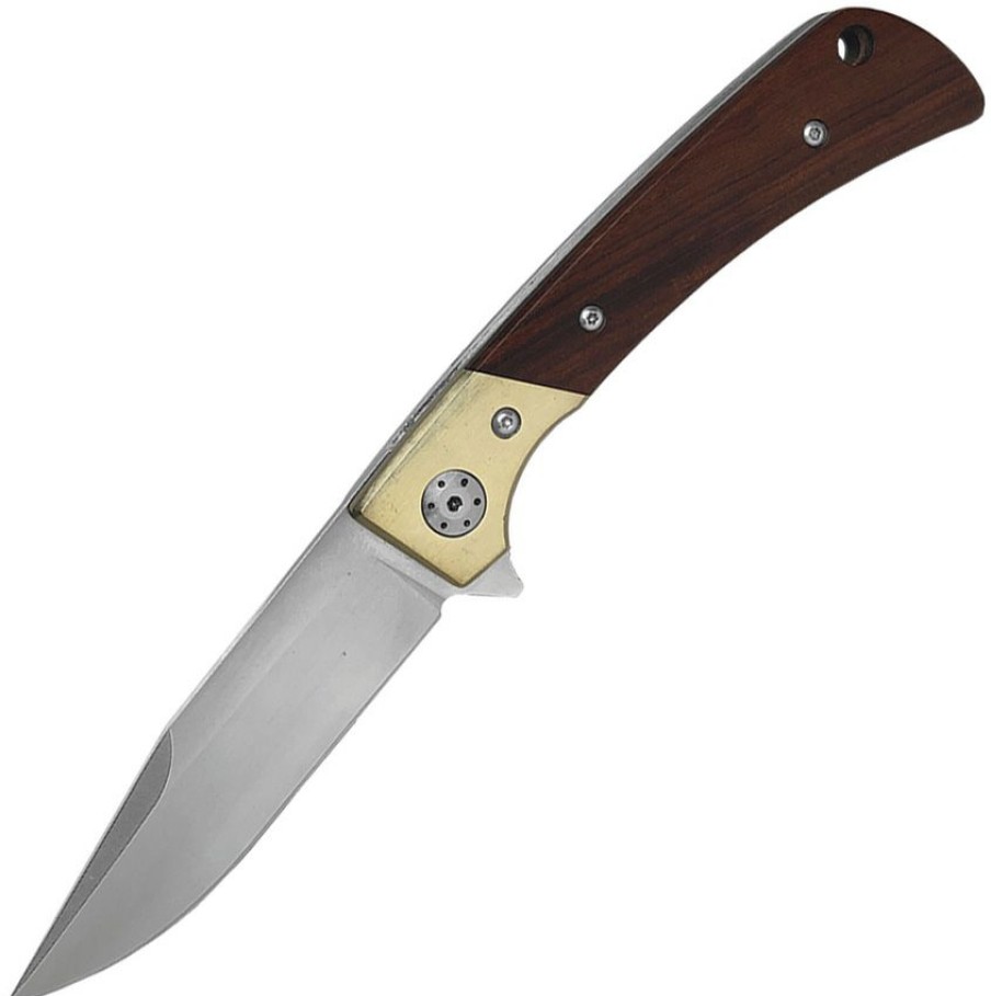 * Closeout Sale Rp042 Roper Buffalo Scout Linerlock Pocket Knife