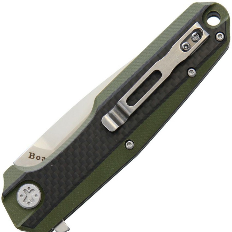 * 100% Guarantee Uxhk209B Ultra-X Boa Linerlock Pocket Knife G10/Carbon Fiber