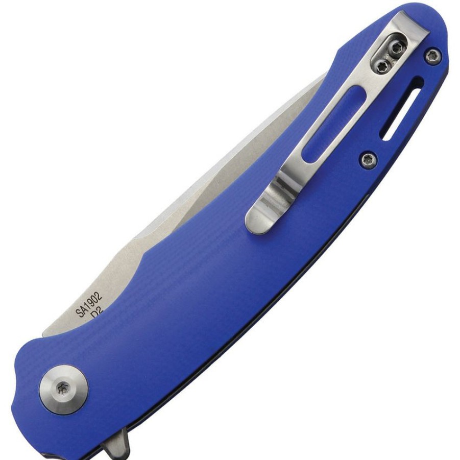 * Tendy Style Wsc1902Dgbl Beyond Edc Harak Linerlock Pocket Knife Blue