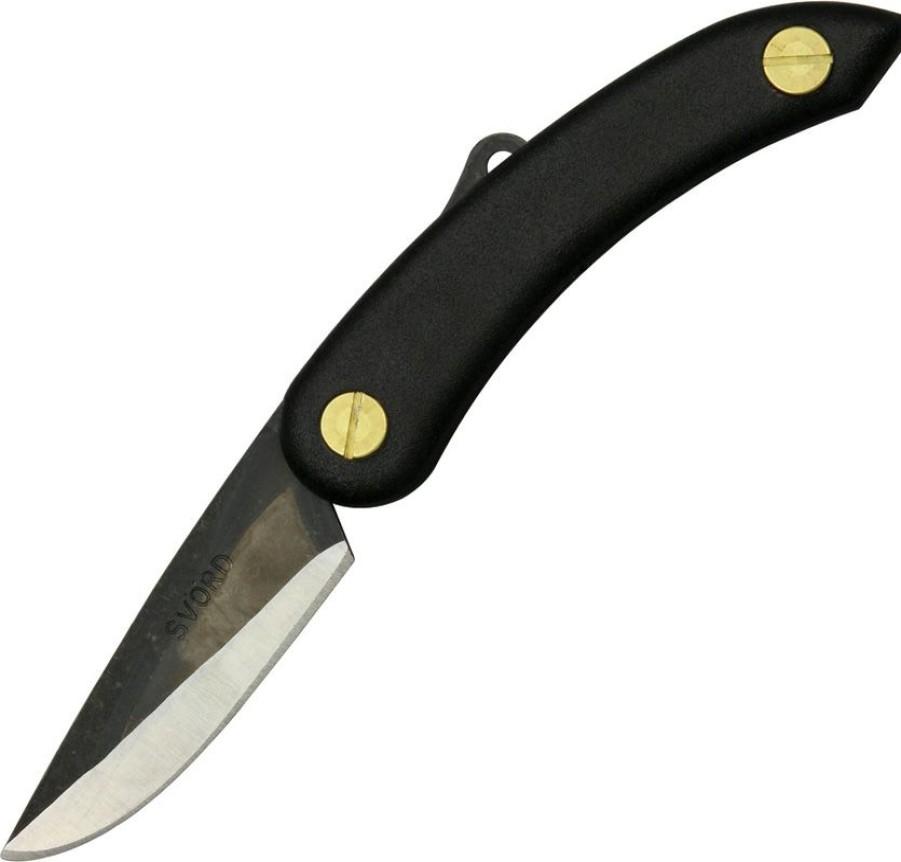 * Cheap Sv143 Svord Black Mini Peasant Knife