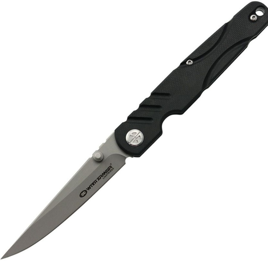 * Closeout Sale War093Bk Witharmour Legal Folder Slip Joint Pocket Knife