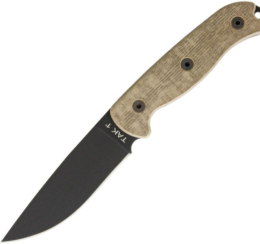 * Online On8671 Ontario Tak-1 Knife With Nylon Sheath