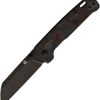 * Exclusive Design Qs130Urd Qsp Knife Penguin Linerlock Pocket Knife Red Carbon Fiber