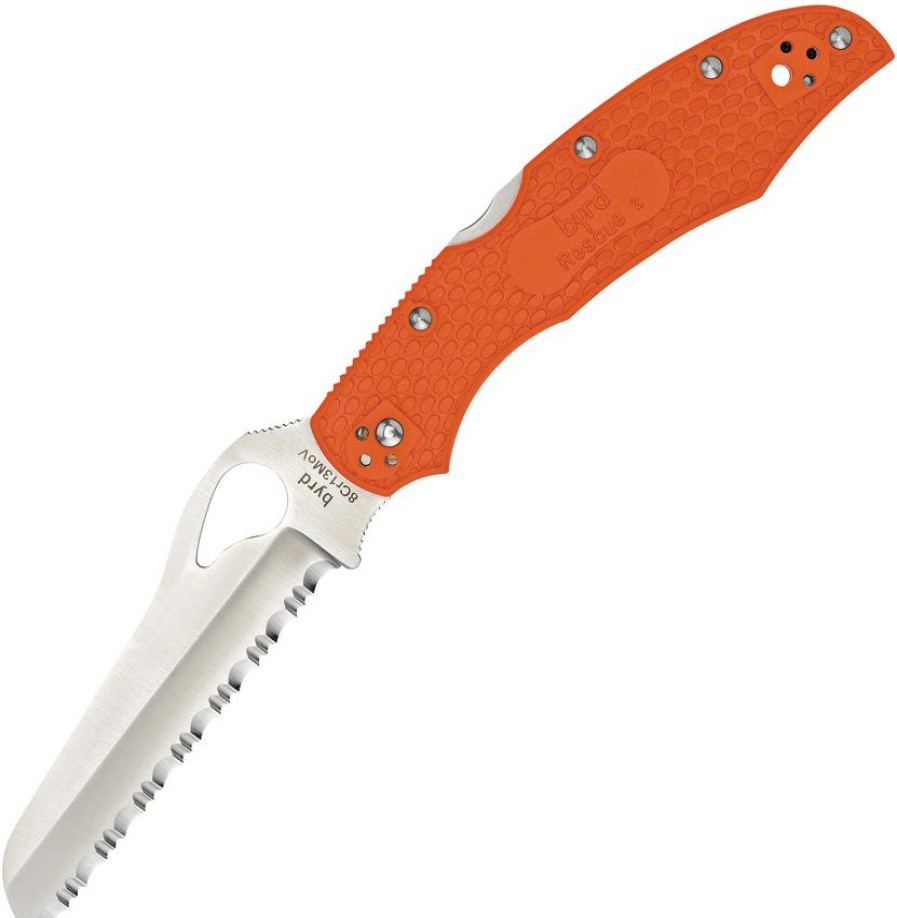 * Top Selling By17Sor2 Byrd Cara Cara 2 Rescue Lockback Pocket Knife