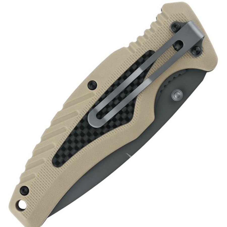 * Special D5K002 Defcon 5 Bravo Linerlock Pocket Knife A/O Tan