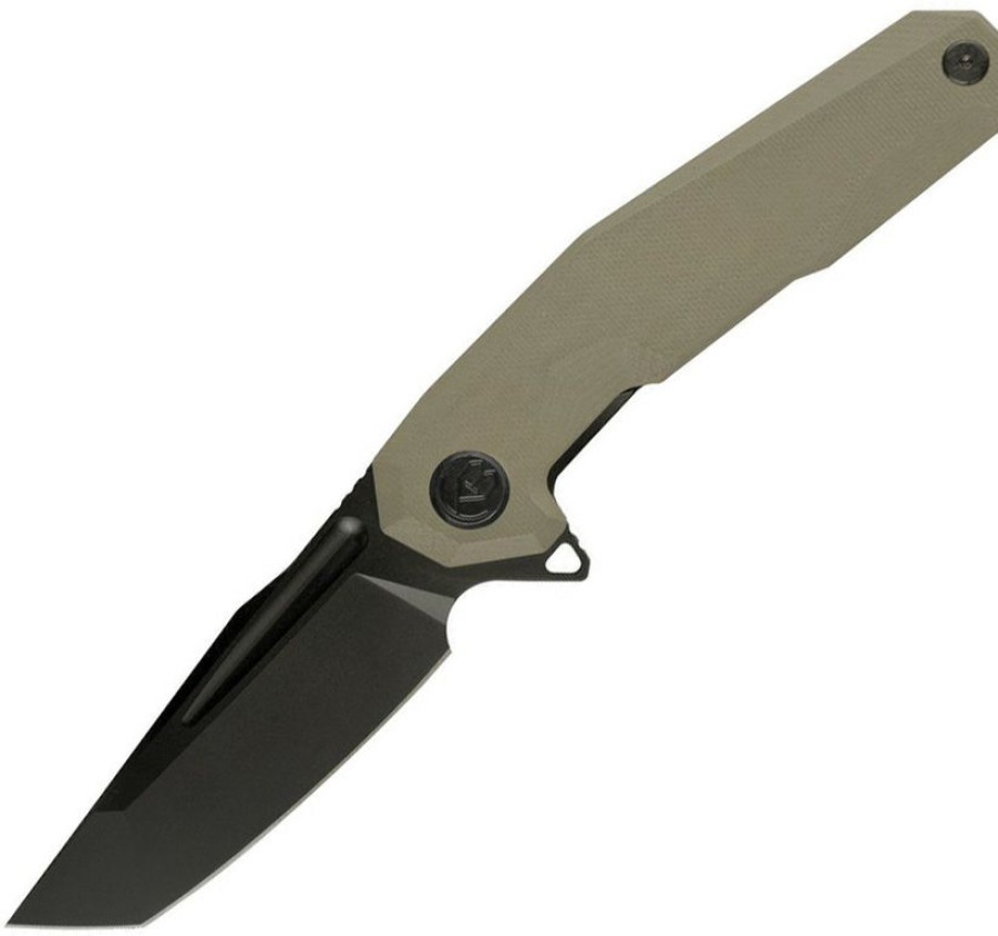 * Cheaper Kub237C Kubey 237 Linerlock Pocket Knife Tan