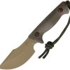 * Closeout Sale Tck034 Treeman Combat Knives Path Finder Knife Coyote Kydex