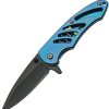 * Closeout Sale Cn300523Bl Framelock Pocket Knife Blue