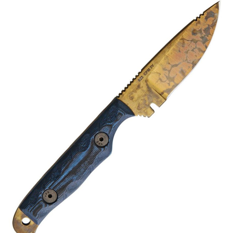 * Top Sellers Dw63684 Dawson Handyman Fixed Blade Knife Blue