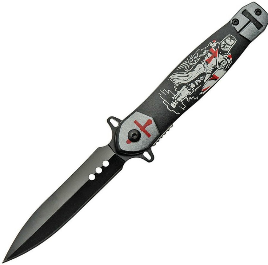 * Best Quality Cn211504 Crusader Stilleto Linerlock Pocket Knife