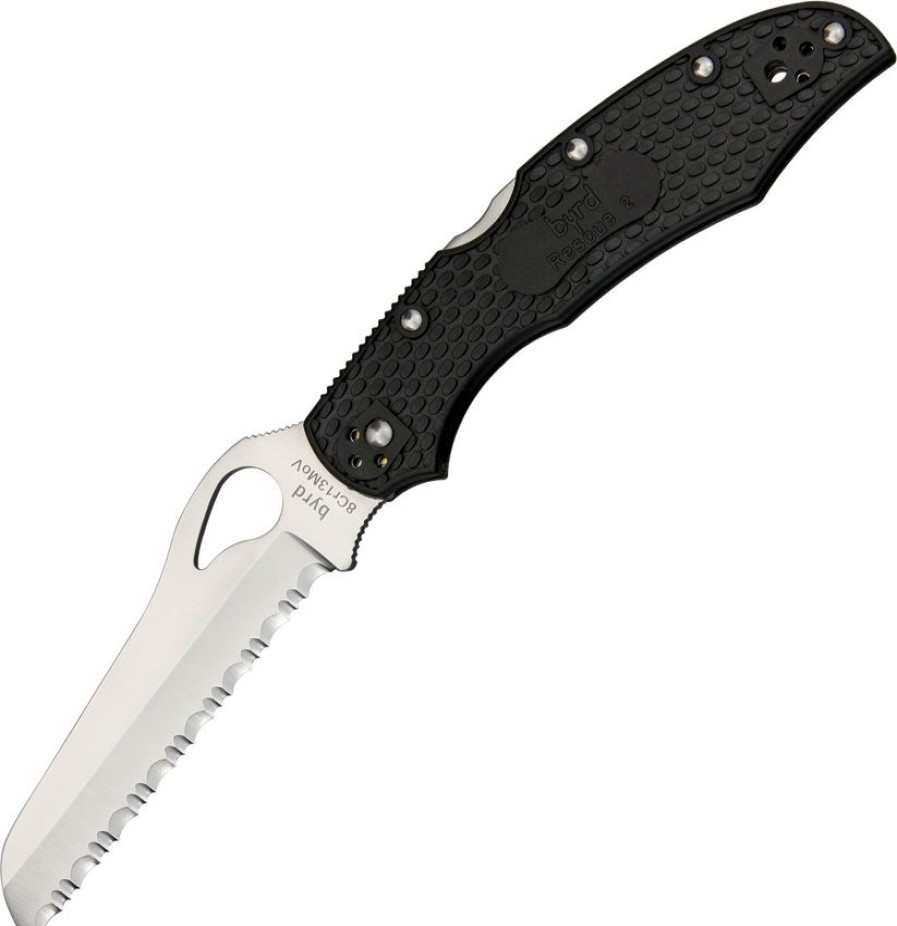 * Clearance Sale By17Sbk2 Byrd Cara Cara 2 Rescue Lockback Pocket Knife