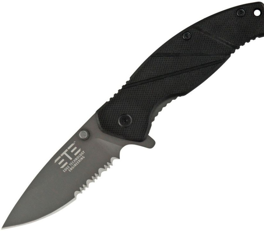 * Tendy Style Etek1051 Ete Edc Workhorse Linerlock Pocket Knife A/O