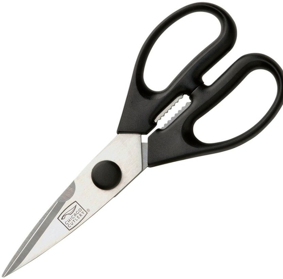 * Top Selling C01443 Chicago Cutlery Centurion Shears Black