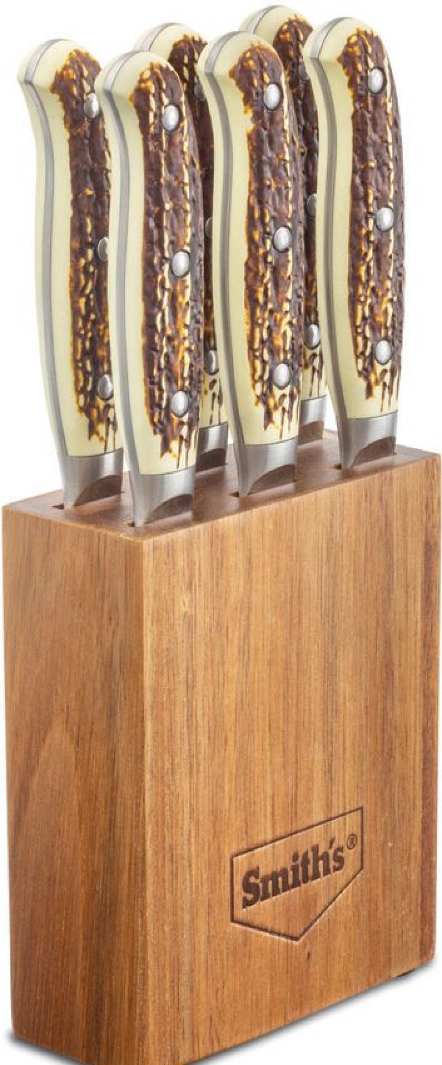 * Top Selling Ac51033 Smith'S Cabin And Lodge Steak Knife Set