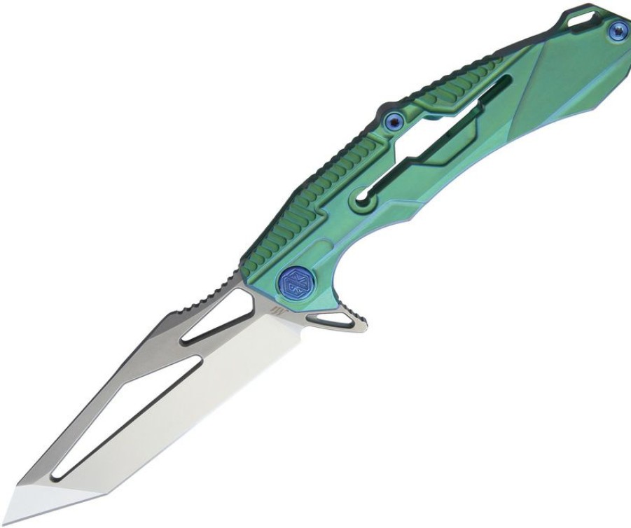 * Top Sellers Rkm1G Rike Knife M1 Framelock Pocket Knife Green