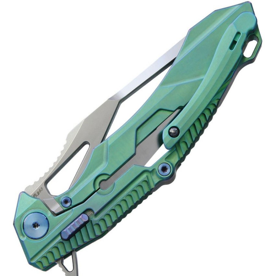 * Top Sellers Rkm1G Rike Knife M1 Framelock Pocket Knife Green