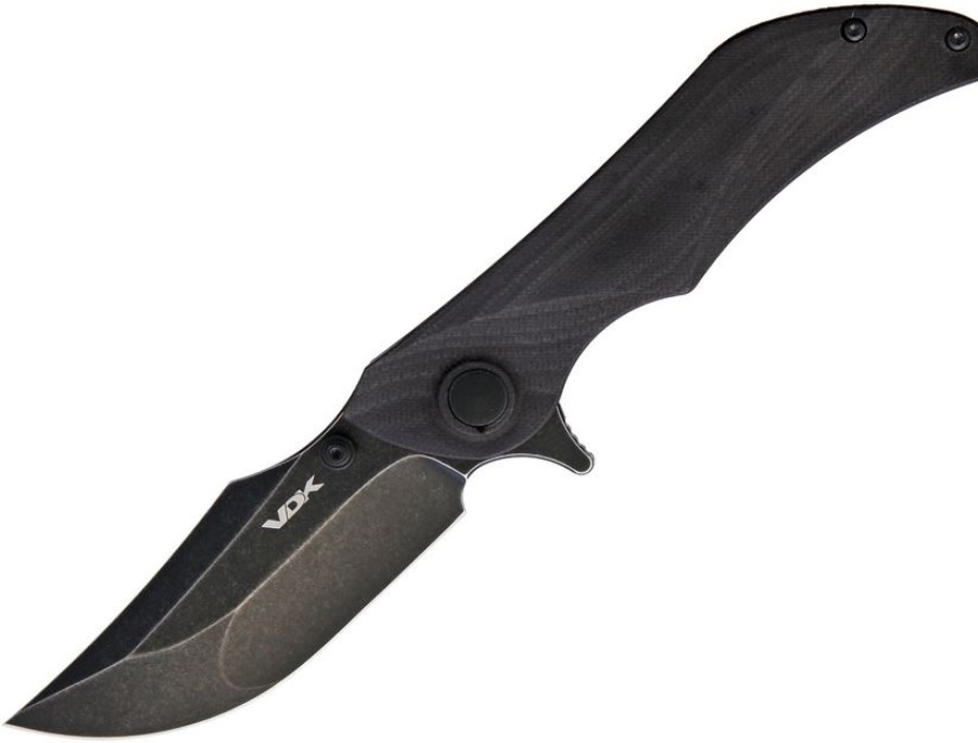 * Reliable Quality Vdk025 Vdk Talisman Linerlock Pocket Knife Black