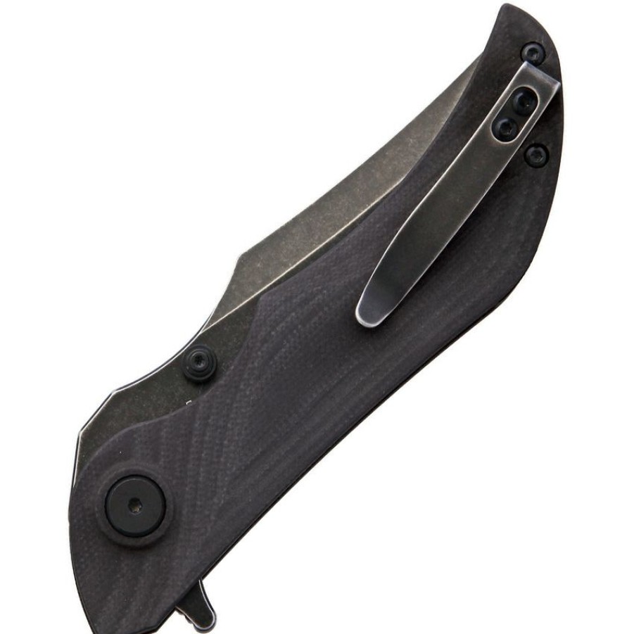 * Reliable Quality Vdk025 Vdk Talisman Linerlock Pocket Knife Black