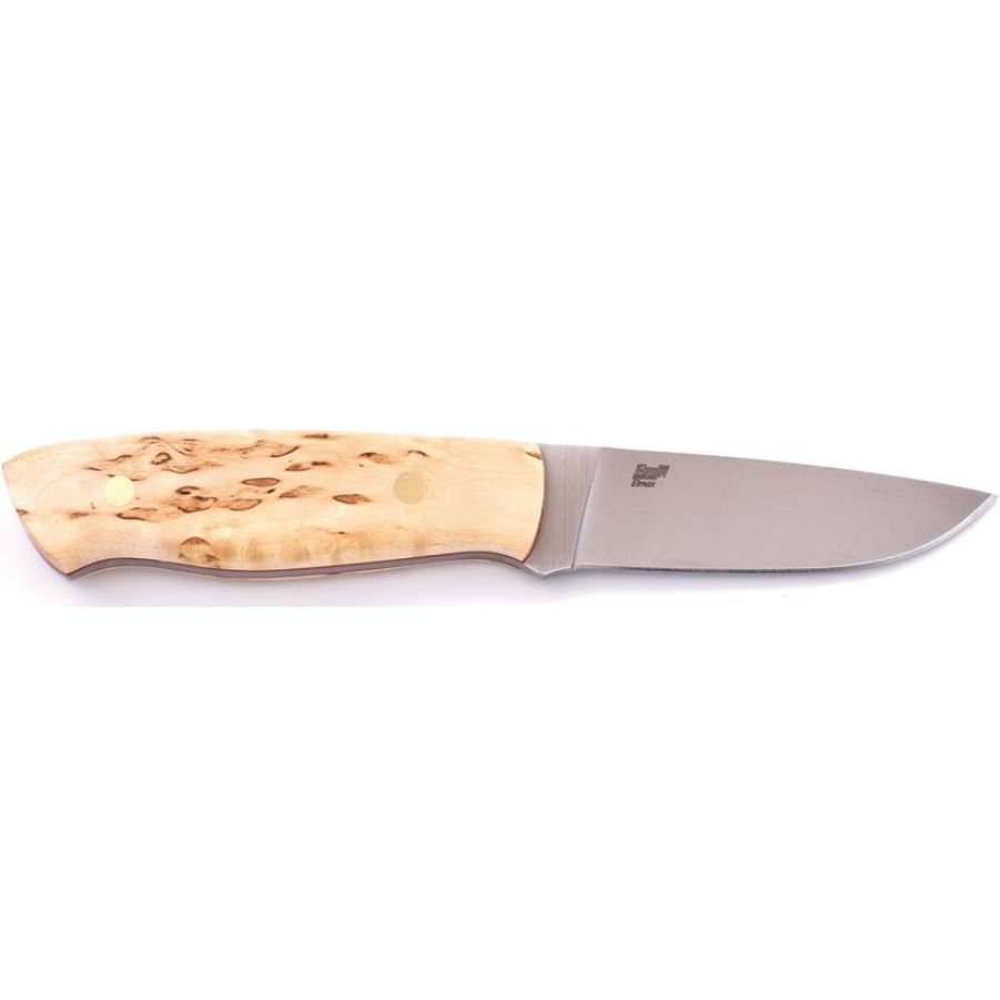 * Top Sellers Bri069 Brisa Trapper 95 Fixed Blade Knife Birch