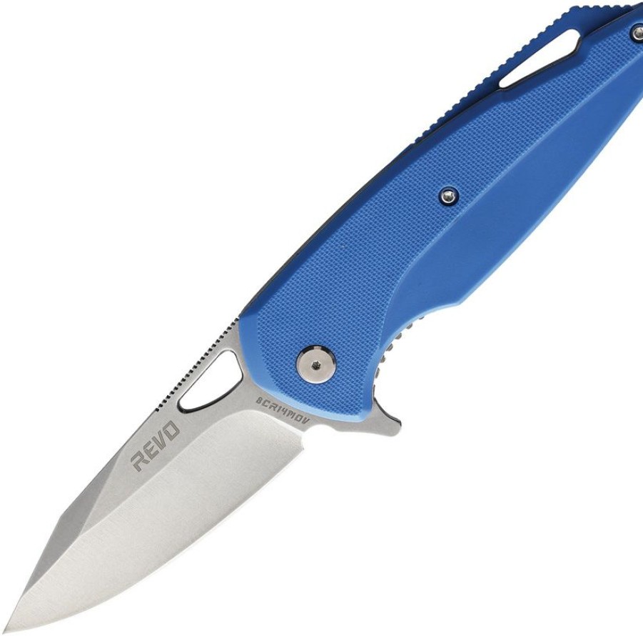 * Top Selling Revvipxlblu Revo Vipera Xl Linerlock Pocket Knife Blue