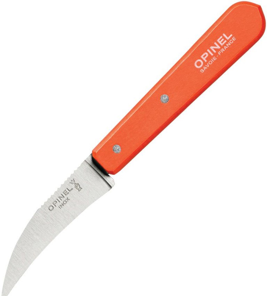 * Online Op01926 Opinel No 114 Vegetable Knife Orange