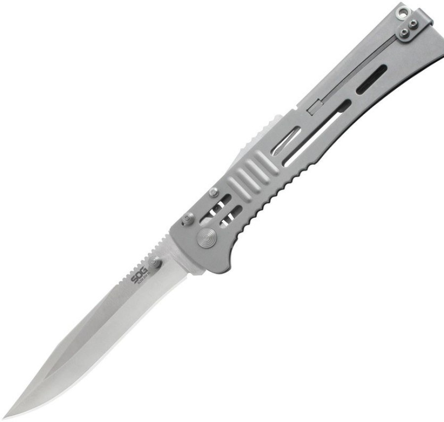 * 100% Guarantee Sogsj51Cp Sog Knives & Multi Tools Slimjim Xl Lockback Pocket Knife A/O