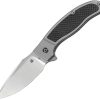 * Tendy Style Qs136A Qsp Knife Legatus Framelock Pocket Knife Carbon Fiber