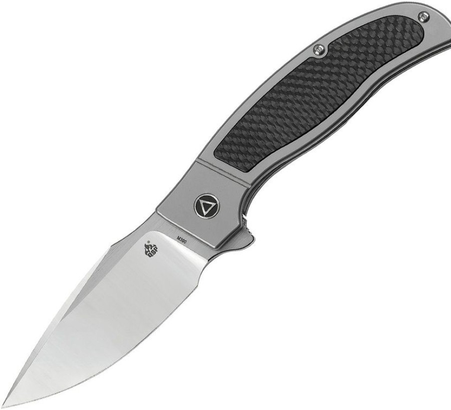 * Tendy Style Qs136A Qsp Knife Legatus Framelock Pocket Knife Carbon Fiber