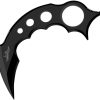 * Online Sales Gh2028Ssb Hibben Claw Ii Fixed Blade Knife Black