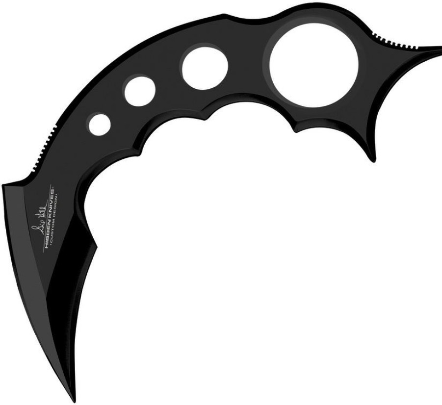 * Online Sales Gh2028Ssb Hibben Claw Ii Fixed Blade Knife Black