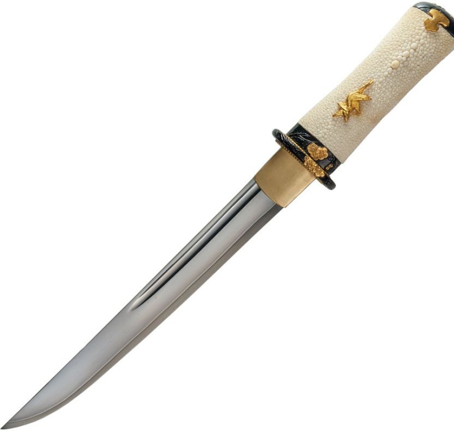 * Clearance Sale Drk35460 Dragon King Baika Tanto Knife Plum Blossom