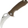 * Latest Hb1112 Honey Badger Claw Linerlock Pocket Knife