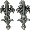 * Cheaper Dx11G Denix Replicas Fleur De Lis Hangers Antique