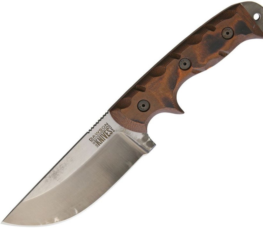 * Special Dw02770 Dawson Warthog Fixed Blade Knife Orange