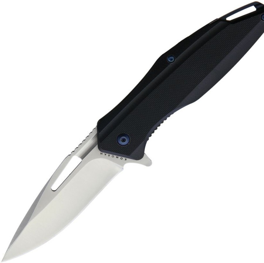 * Quick Delivery Ko032 Komoran Linerlock Pocket Knife Black G10