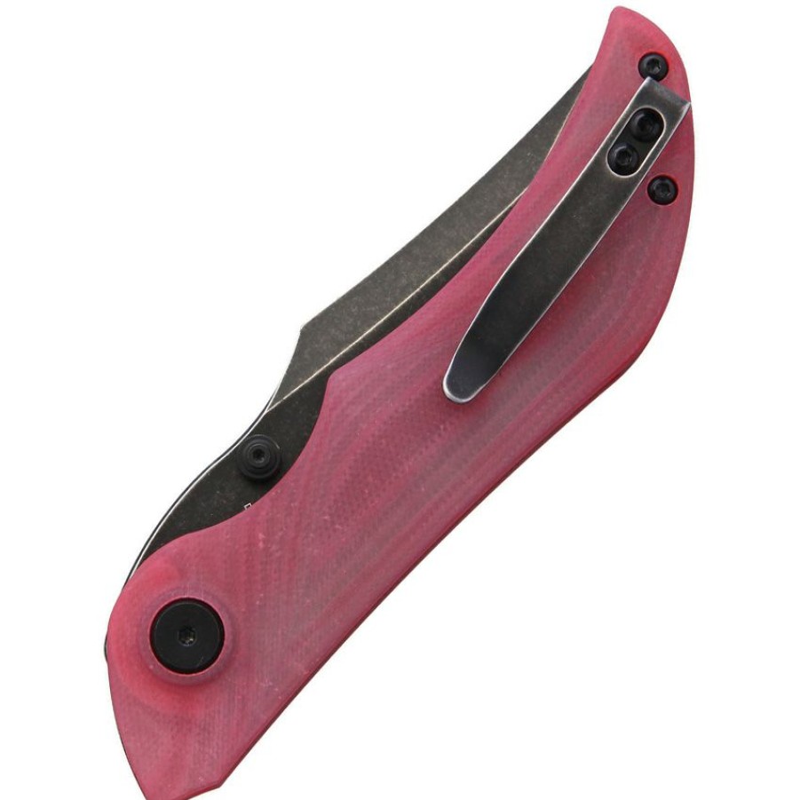 * 100% Guarantee Vdk023 Vdk Talisman Linerlock Pocket Knife Red