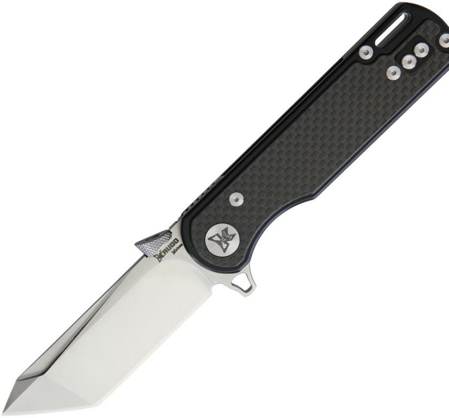 * Lower Prices Sng900 Krudo Strick9 Framelock Pocket Knife Black Silver