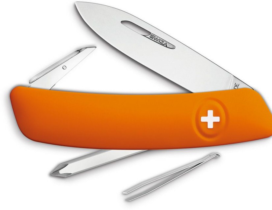 * Top Selling Sza201060 Swiza D02 Swiss Pocket Knife Orange