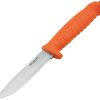 * Closeout Sale Bom02Mb011 Boker Magnum Knivgar Fixed Blade Knife Orange