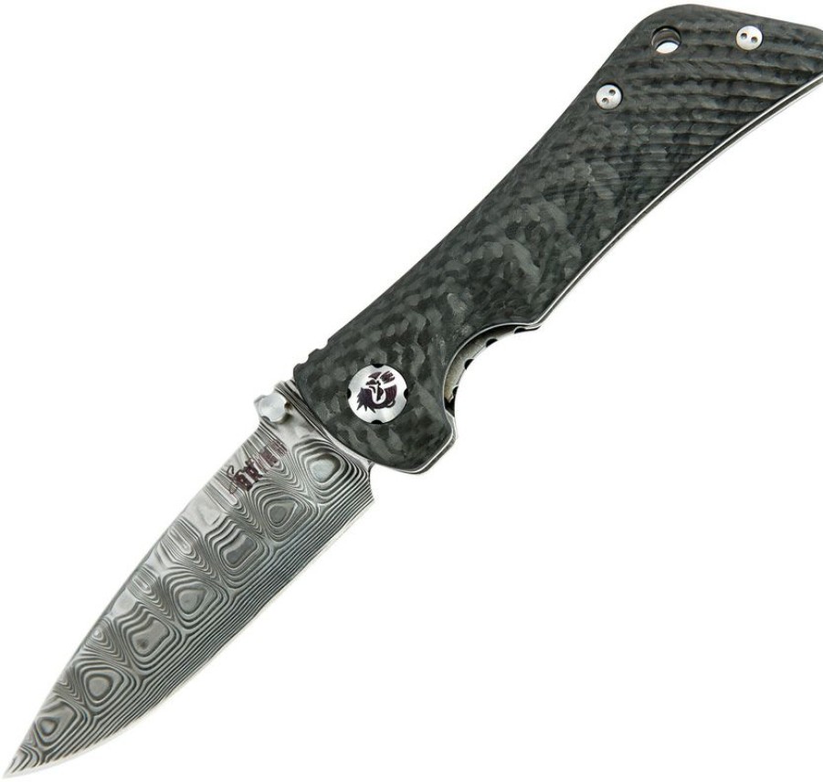 * Tendy Style Sg21806 Southern Grind Spider Monkey Linerlock Pocket Knife Damascus