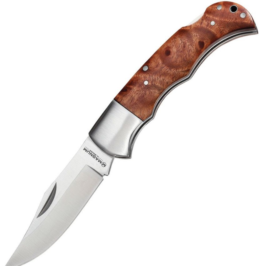 * Best Quality Bom01Mb076 Boker Magnum Silver Pin I Lockback Pocket Knife Quincewood