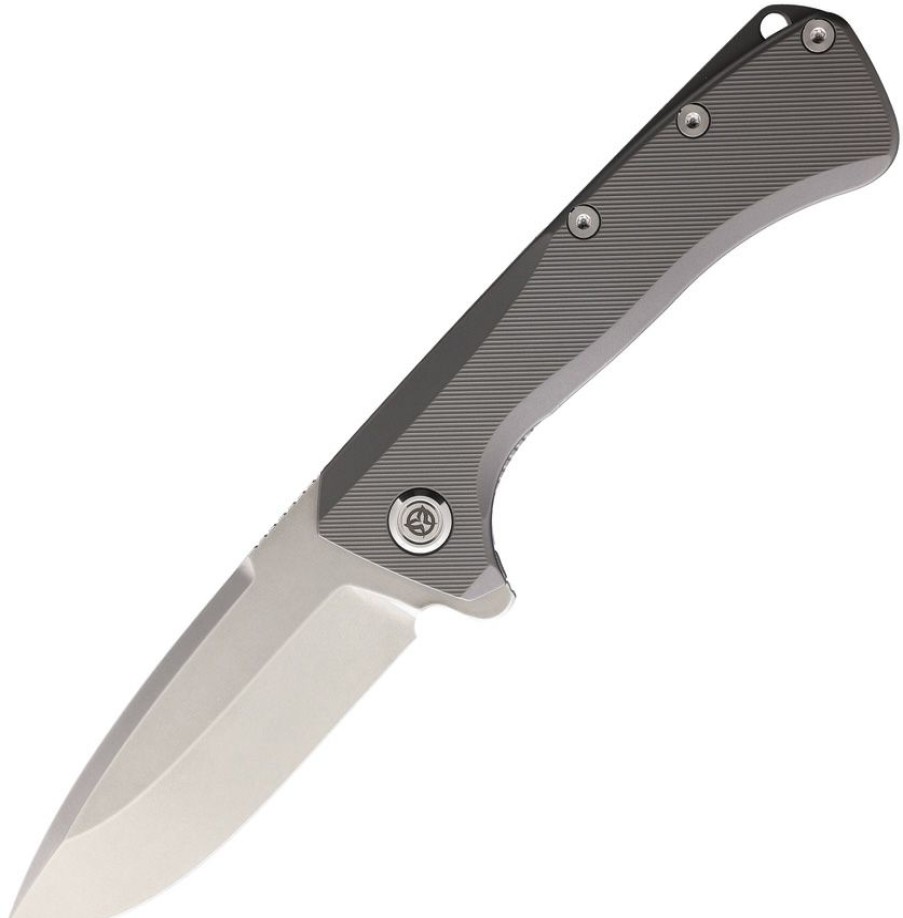 * Lower Prices Pmp009 Pmp Revenge Ii Satin Framelock Pocket Knife