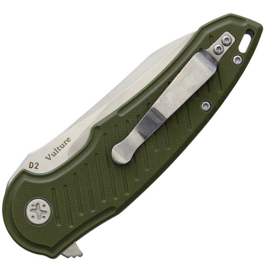 * Quick Delivery Uxhk221C Ultra-X Vulture Linerlock Pocket Knife Od