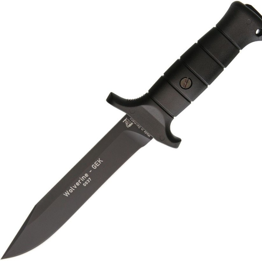 * Quick Delivery Ei825239 Eickhorn Solingen Wolverine Fixed Blade Knife Black