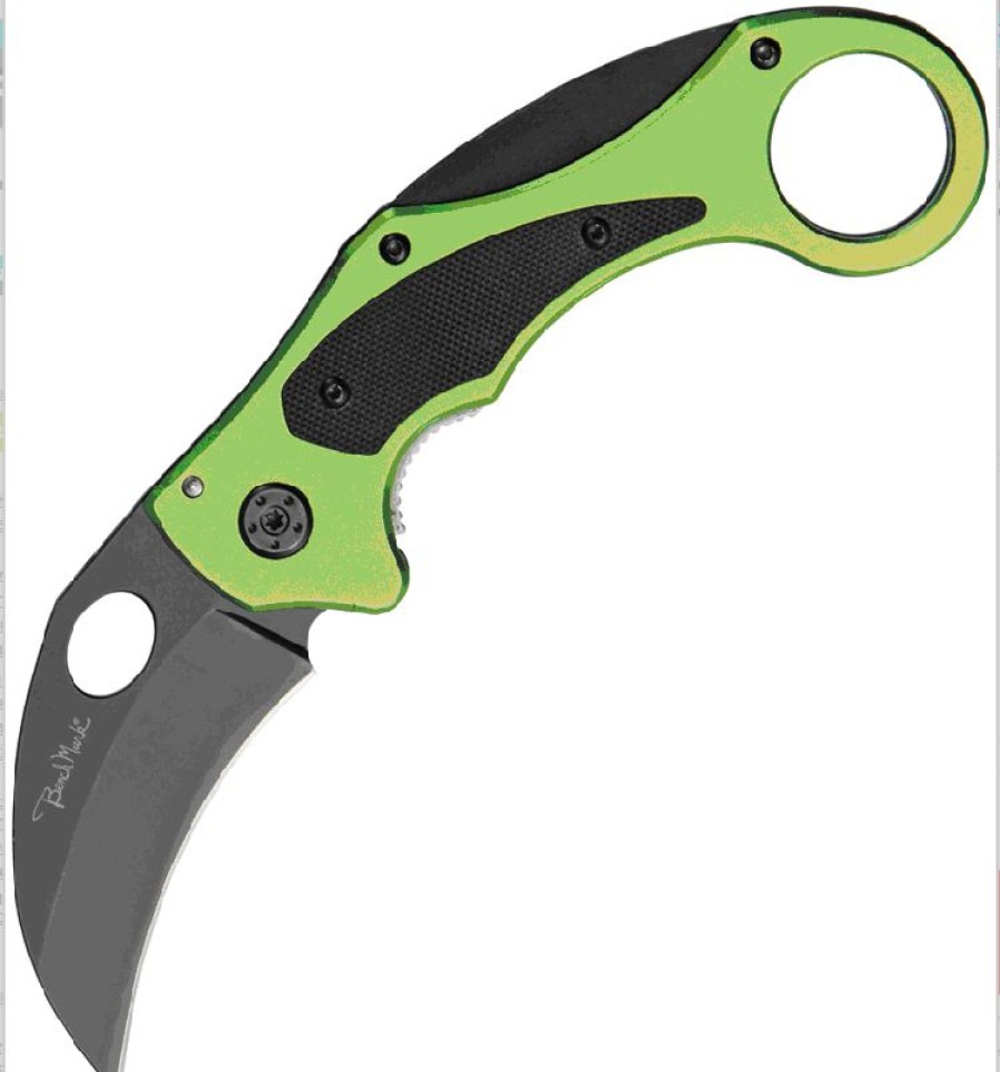 * Online Sales Bmk043 Benchmark Venom Karambit Linerlock Pocket Knife