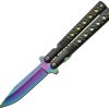 * Typical Style Cn300458Rb Linerlock Pocket Knife A/O Spectrum