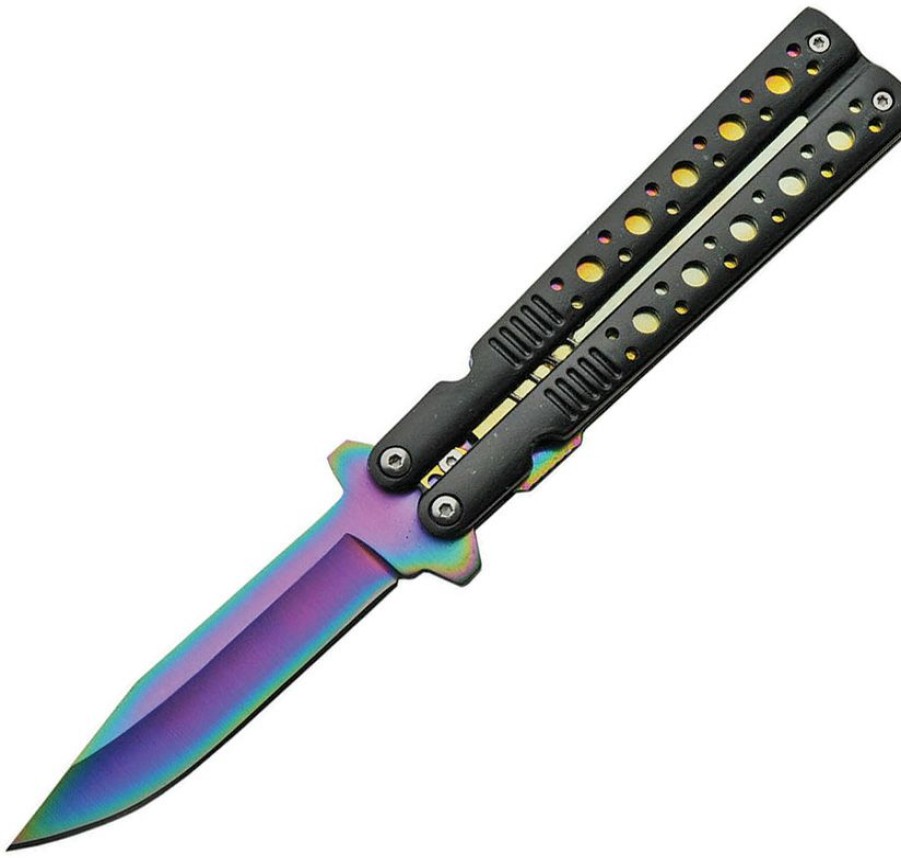 * Typical Style Cn300458Rb Linerlock Pocket Knife A/O Spectrum