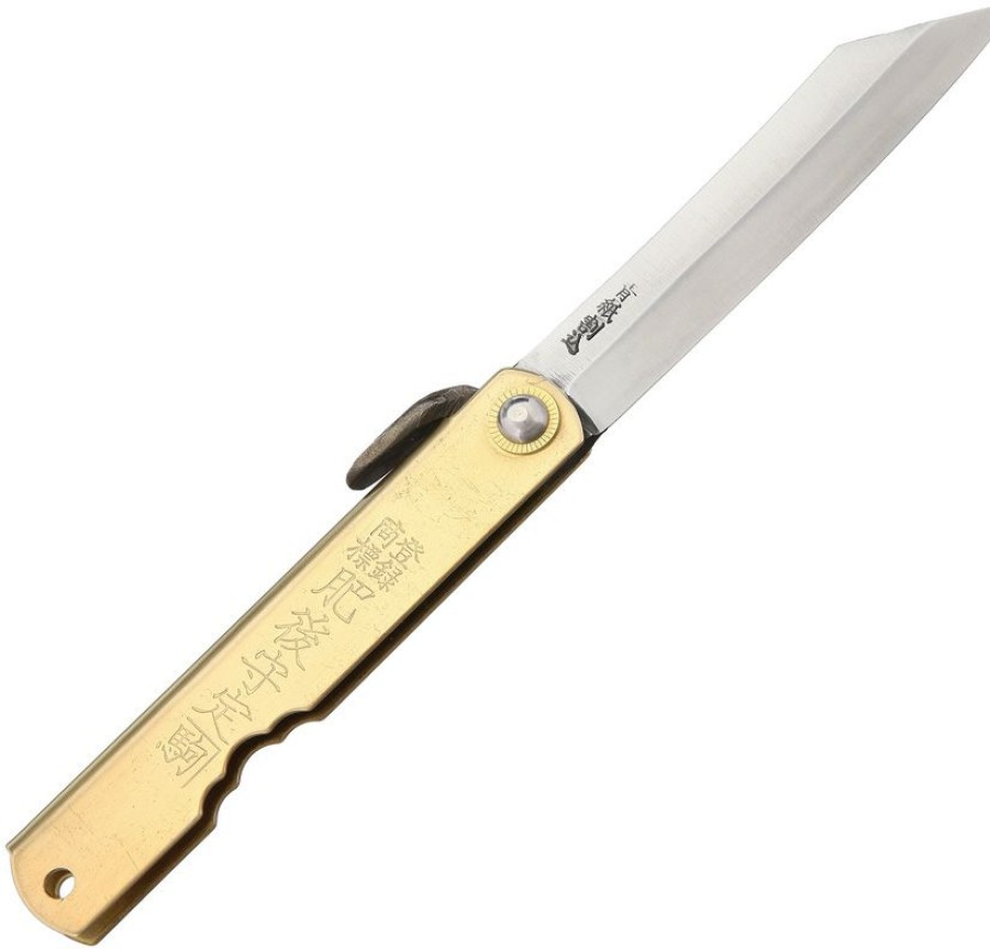 * Special Higo14Br Higonokami Folder Pocket Knife Brass