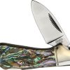 * Tendy Style Qc004 Queen City Cub Lockback Pocket Knife Abalone